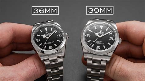 rolex dj 36 lug to lug|rolex 36mm vs 39mm.